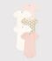 5er-Set Kurzarm-Baby-Bodys aus Baumwolle mit Blumenmuster variante 1