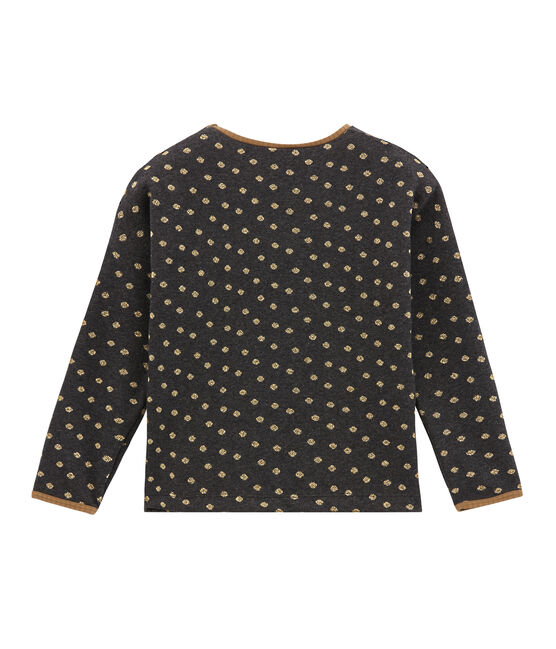 Mädchen-Bluse schwarz CITY/gelb DORE