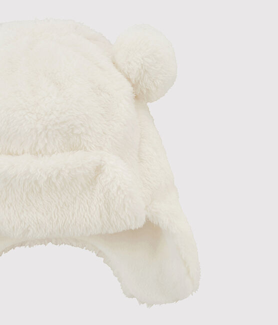 Kindermütze für Mädchen weiss MARSHMALLOW
