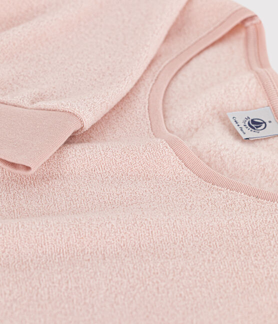 Pyjama aus Frottee für Damen rosa SALINE