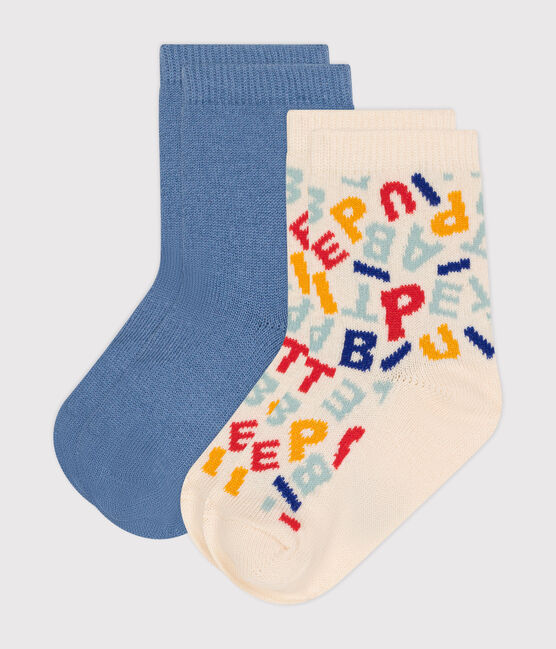 2er-Set Baby-Socken aus Petit Bateau-Baumwolle variante 1