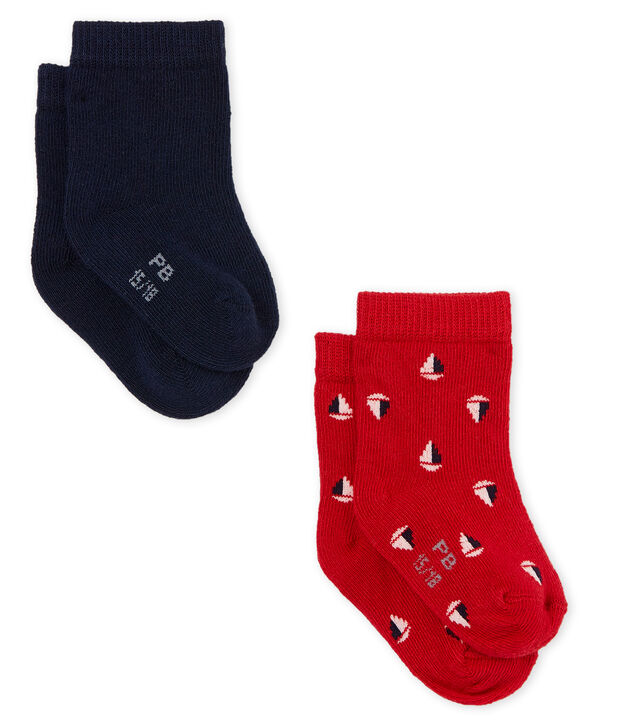 2er-Set babystr&uuml;mpfe jungen vielfarbig