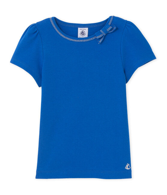 Mädchen-T-Shirt blau DELFT