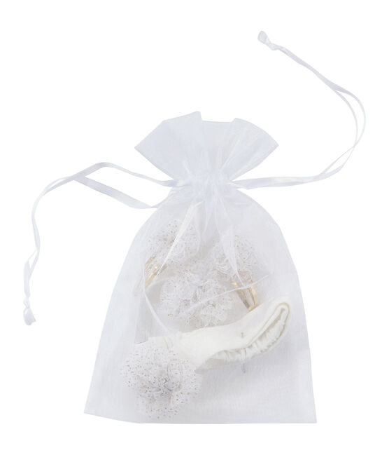 Accessoire-Set für die Haare weiss MARSHMALLOW/gelb DORE