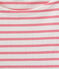 Klassisches streifenshirt weiss MARSHMALLOW/rosa PETAL