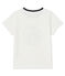 Kurzärmliges T-Shirt für Jungen weiss MARSHMALLOW
