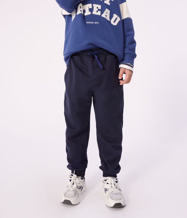 Kinder-Jogginghose aus einfarbiger Baumwolle SMOKING