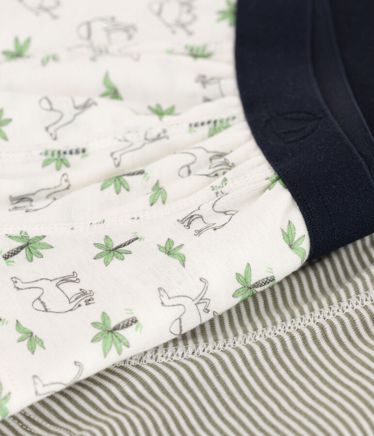2er-Set Boxershorts aus Baumwolle mit Dromedarmotiv f&uuml;r Jungen vielfarbig