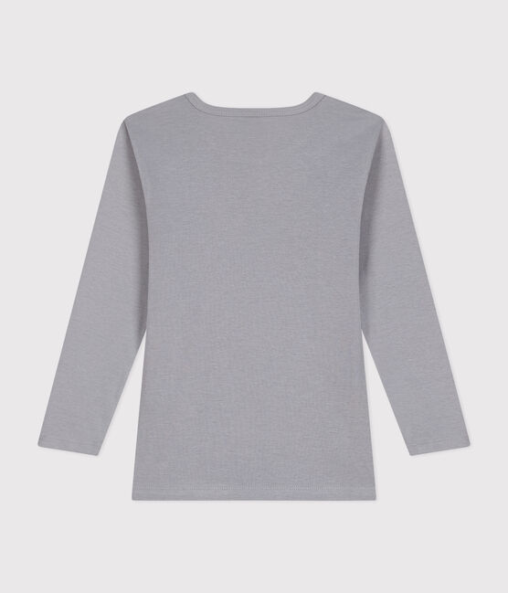 Tee-shirt manches longues en coton enfant grau PIGEON