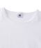 Einfarbiges kurzarm-t-shirt damen weiss ECUME