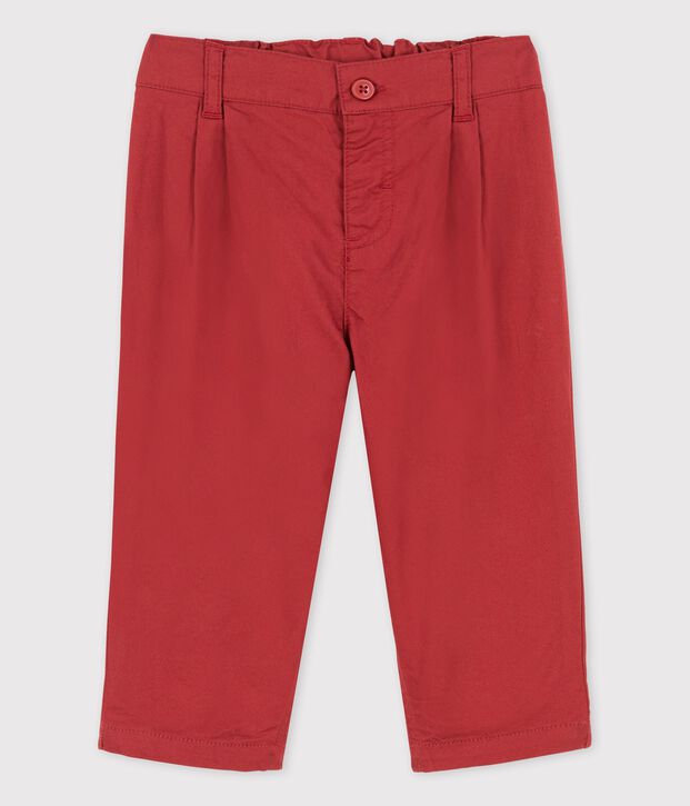 Baby-Hose aus Serge-Stoff braun