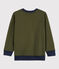Kinder-Sweatshirt für Jungen grün MILITARY