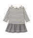 Gestreiftes Baby-Mädchen-Kleid