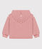 Gestreiftes Kinder-Hoodie für Mädchen / Jungen weiss AVALANCHE/ STOP