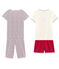 2er-Set Pyjamas für kleine Mädchen variante 1