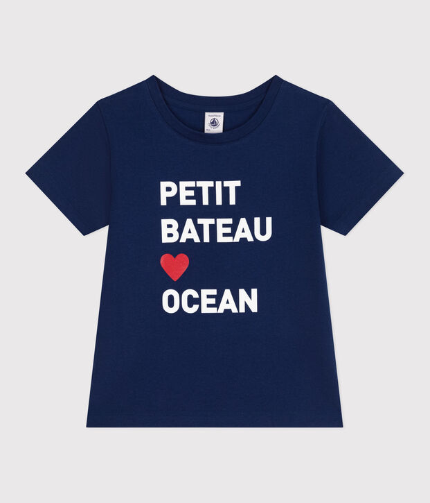 Kurz&auml;rmeliges Unisex Kinder-T-Shirt aus bedruckter Baumwolle MEDIEVAL