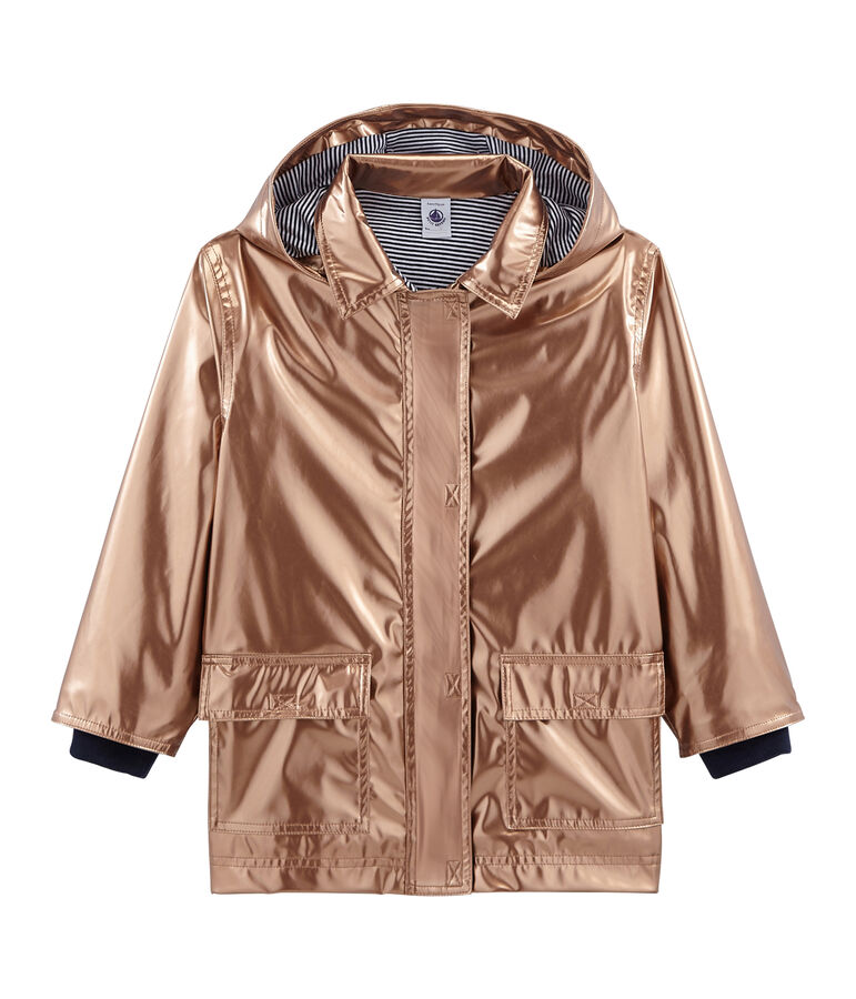 Kinder-Regenjacke M&auml;dchen COPPER