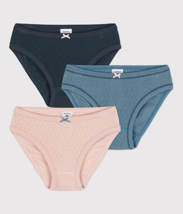 Set mit zwei Slips aus Baumwolle vielfarbig