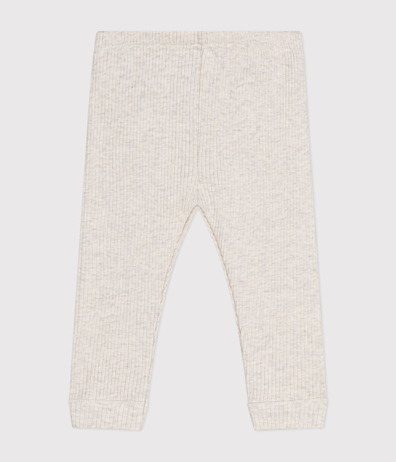 Baby-Leggings aus Baumwolle beige
