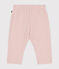 Baby-Hose aus gestepptem Doppeljersey rosa SALINE