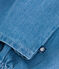 Langärmelige Bluse aus Denim für Mädchen blau DENIM CLAIR