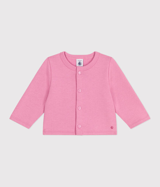 Baby-Cardigan aus einfarbiger Baumwolle BOUDOIR