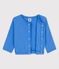 Baby-Cardigan aus Baumwolle blau BRASIER