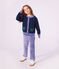 Kinder-Hose aus Feincord violett