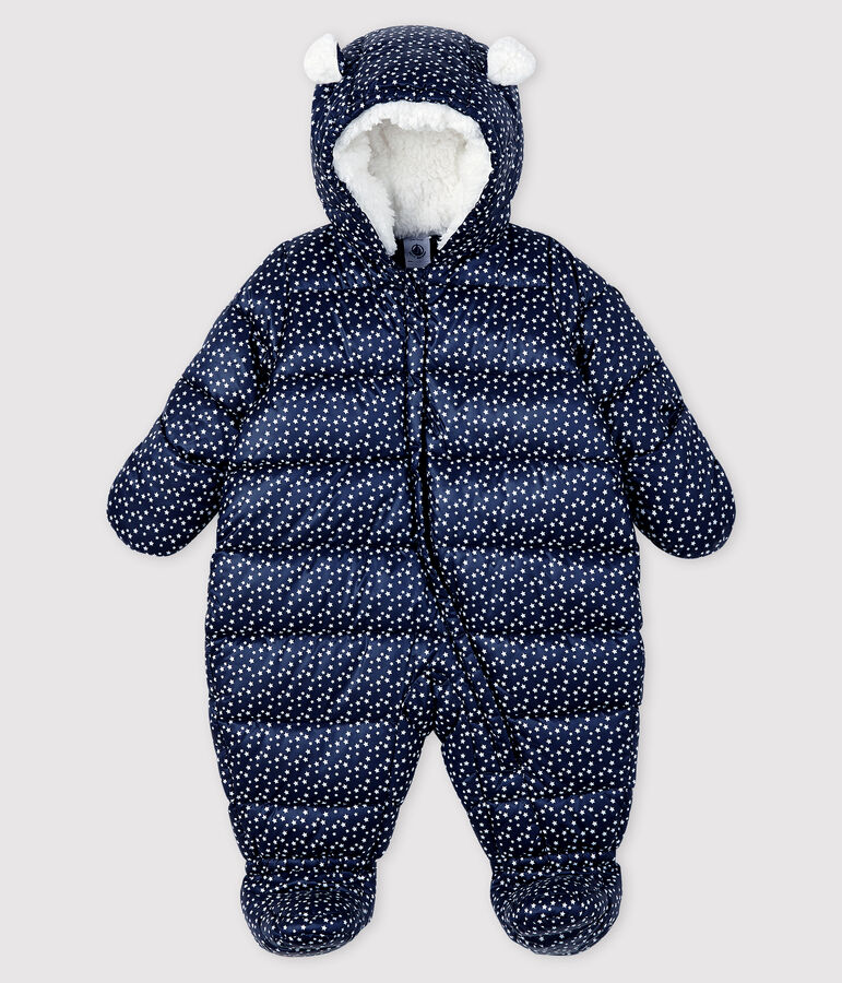 Baby-Fliegerorverall f&uuml;r M&auml;dchen/Jungen blau/weiss