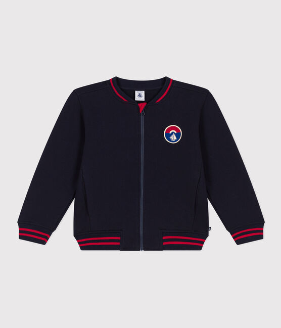 Teddy aus dichtem Jersey für Kinder/Jungen blau SMOKING
