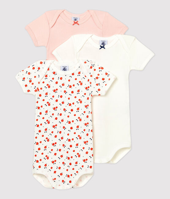 3er-Set Baby-Bodys aus Bio-Baumwolle variante 1
