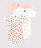 3er-Set Baby-Bodys aus Bio-Baumwolle variante 1