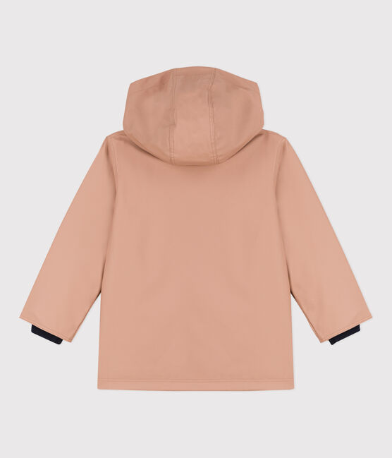 KLASSISCHE KINDER-REGENJACKE AUS RECYCELTEM MATERIAL beige VINTAGE