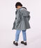 Klassische Kinder-Regenjacke für Mädchen und Jungen grün THUYA