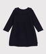 Langärmeliges Baby-Strickkleid