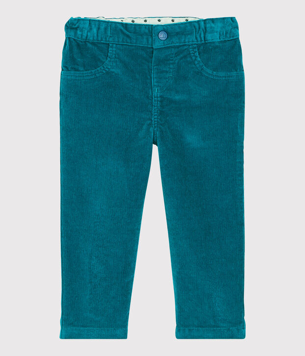 Baby-Cordhose f&uuml;r Jungen blau