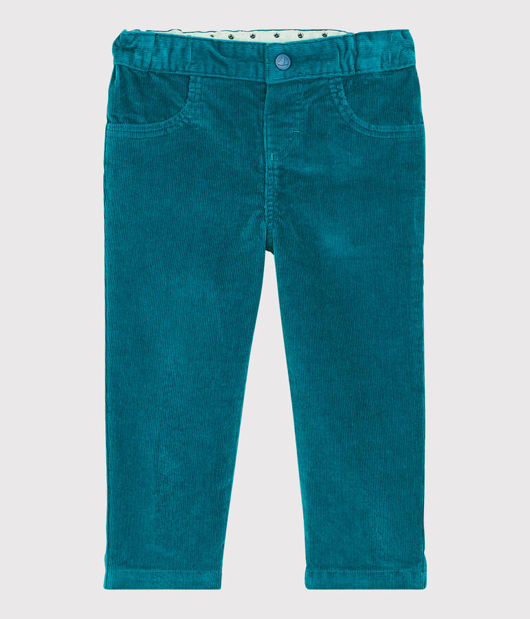 Baby-Cordhose f&uuml;r Jungen blau