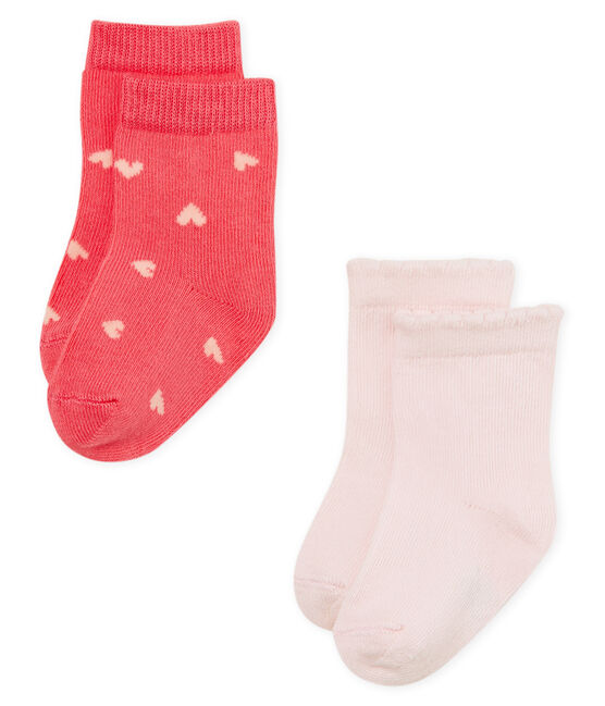 2er-Set baby-strümpfe mädchen variante 2