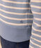 Sweatshirt aus Baumwolle mit Matrosenmuster für Damen AZUL/ MONTELIMAR