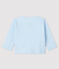 Baby-Cardigan aus 2x2-Rippstrick aus Bio-Baumwolle blau FRAICHEUR