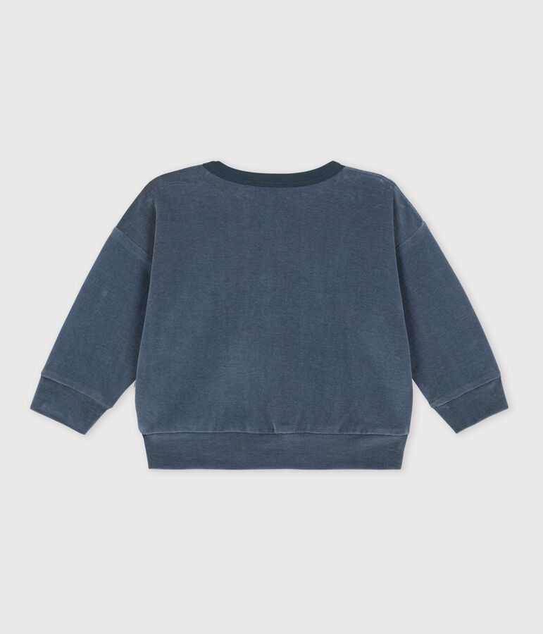 Baby-Sweatshirt aus Nicki grau