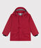 KLASSISCHE KINDER-REGENJACKE AUS RECYCELTEM MATERIAL rot CORRIDA