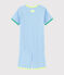 Kinder-Kurzpyjama blau EDNA/weiss MARSHMALLOW