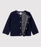 Baby-Cardigan aus gestepptem Doppeljersey. blau SMOKING