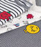 3er-Set kurzärmelige Baby-Bodys Mr. Men und Little Miss aus Baumwolle variante 1