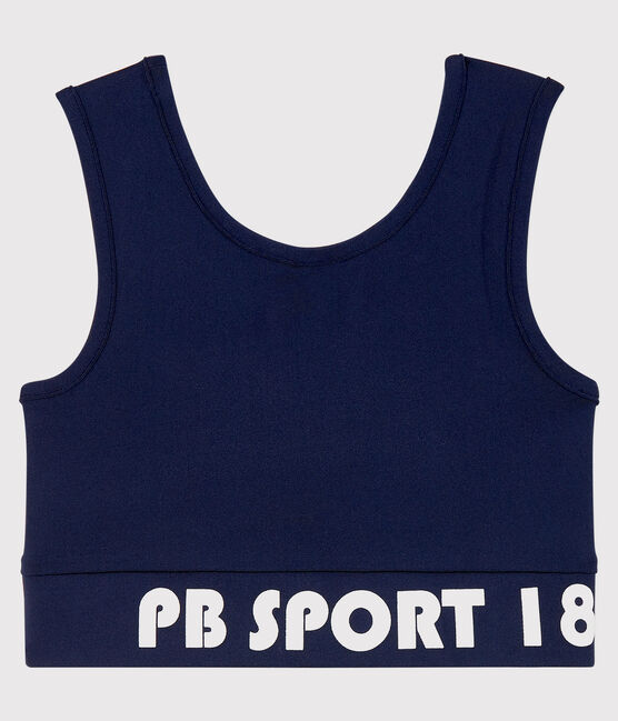 Sport-BH für Mädchen blau SMOKING
