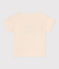 Kurzärmeliges Baby-T-Shirt aus Jersey mit Motiv naturfarben AVALANCHE