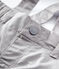 Baby-Shorts mit Trägern aus Sergestoff für Jungen grau CONCRETE/weiss MARSHMALLOW