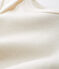 Langärmeliger Baby-Body aus Wolle und Baumwolle weiss MARSHMALLOW