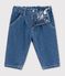 Baby-Hose aus einfarbigem Denim blau